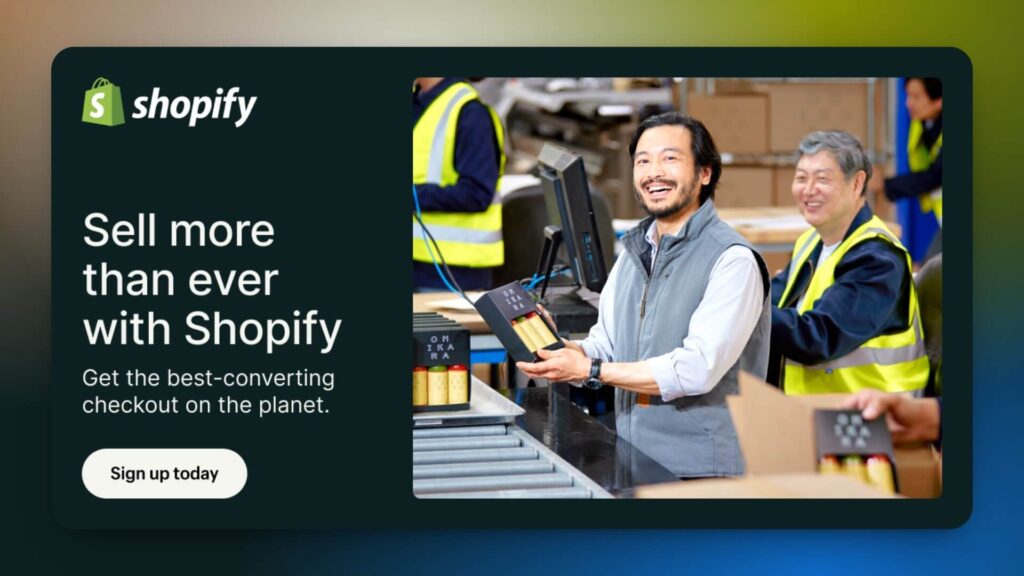 Shopify E-commerce platform