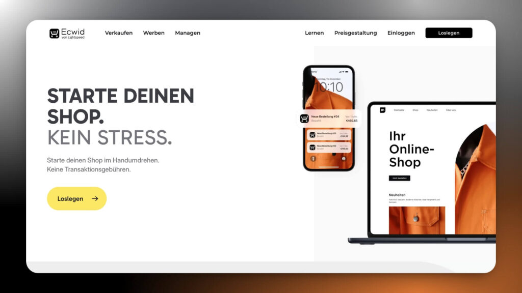 ecwid shopsysteme