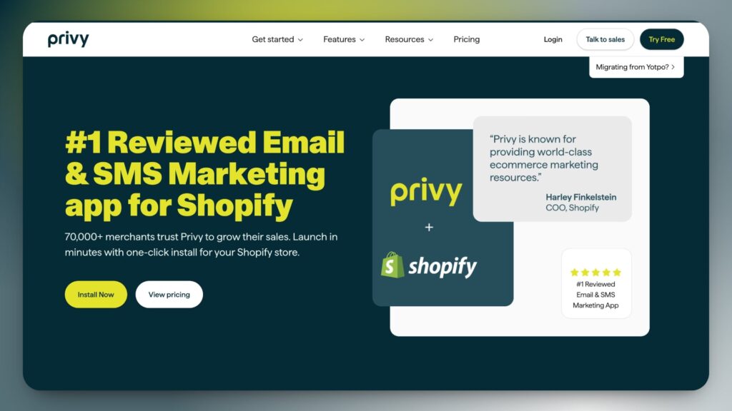 Privy für Shopify