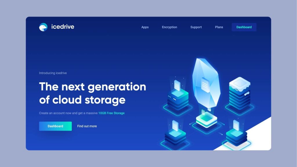 Icedrive alternativa a Google Drive