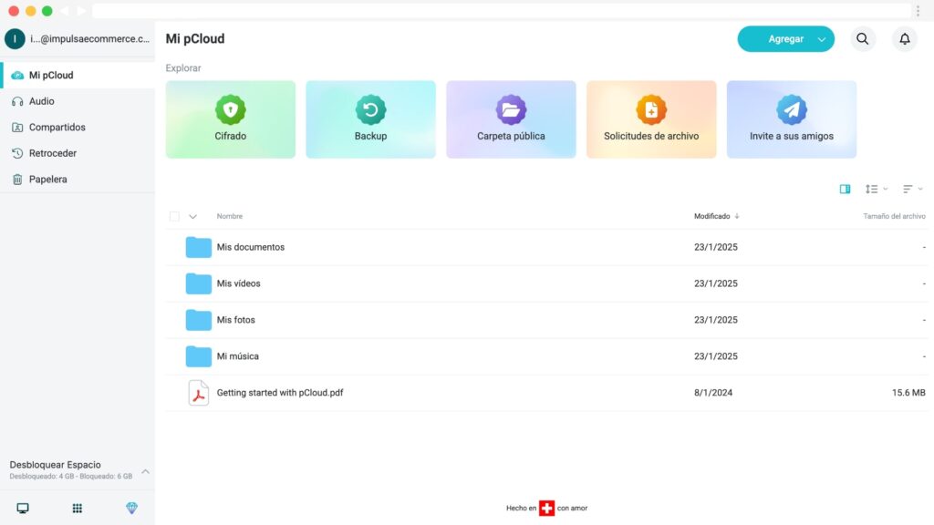 pCloud Web