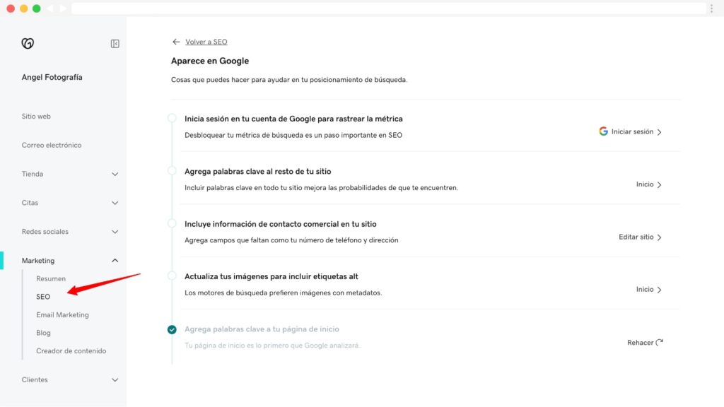 SEO GoDaddy