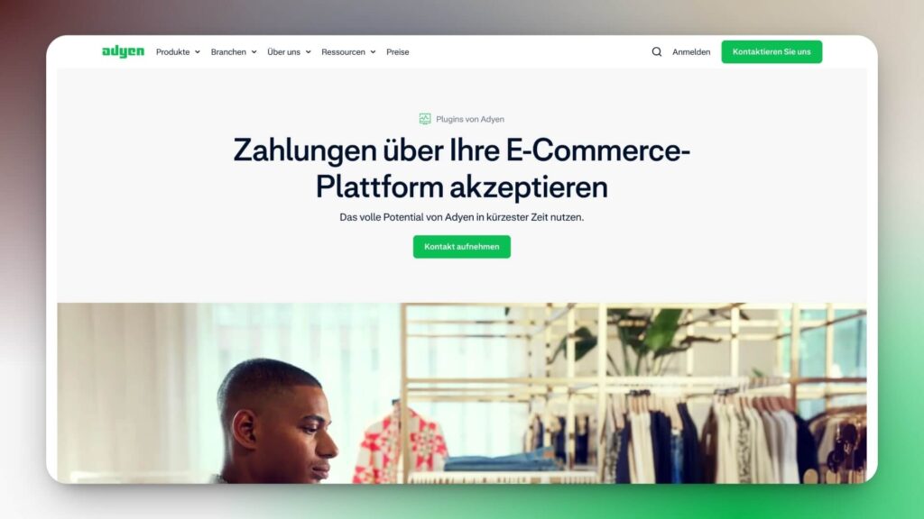 Adyen-Zahlungsgateway