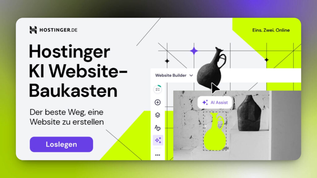 Hostinger KI Website Baukasten