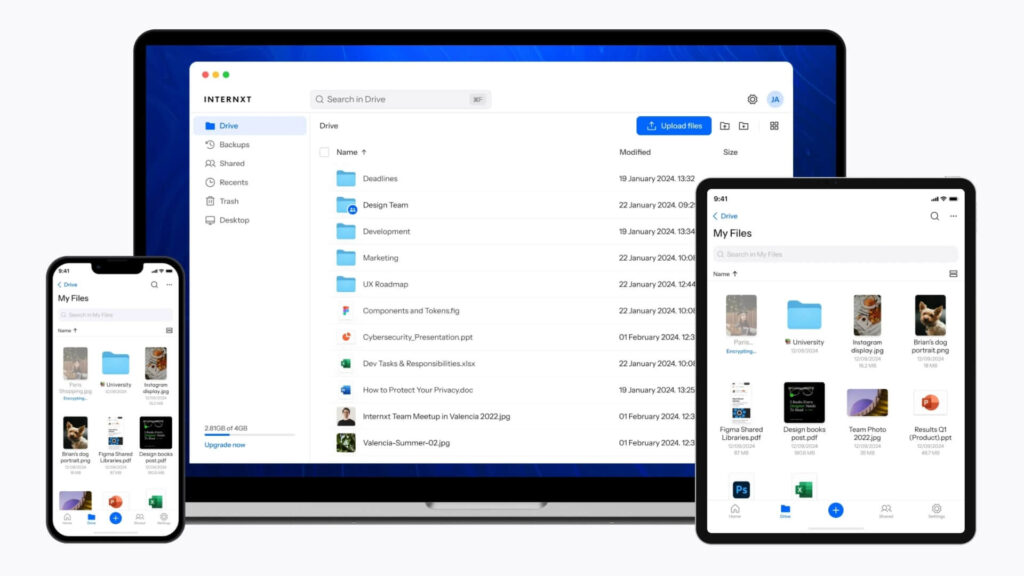 Internxt cloud speicher anbieter