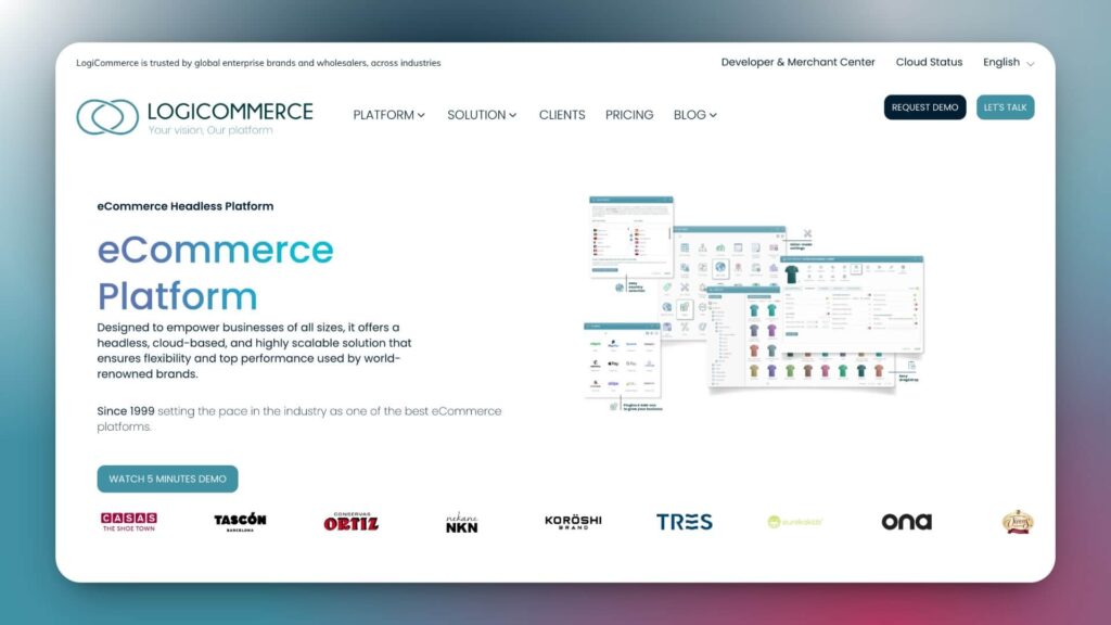 Logicommerce b2b ecommerce platform