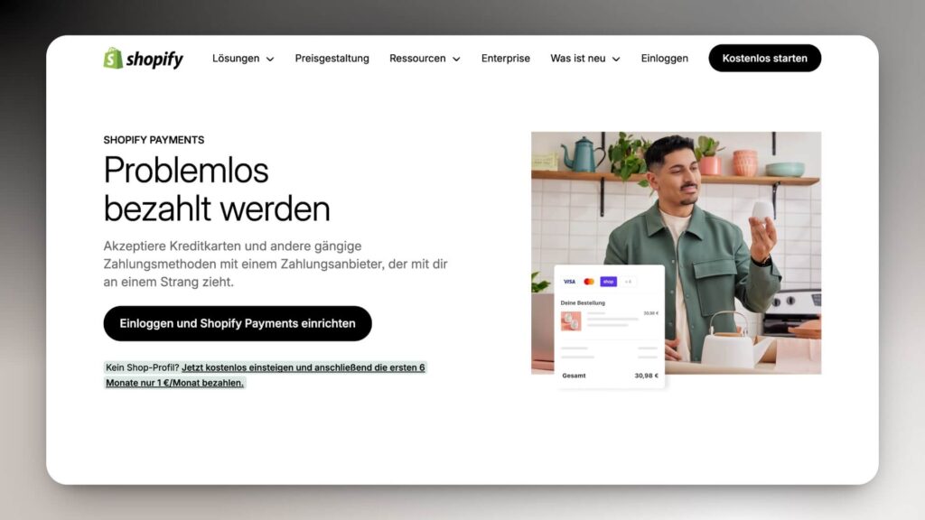 Payment-Gateway Shopify Payments