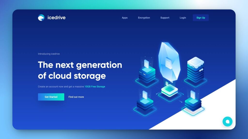 Icedrive Cloud-Speicher auf Lebenszeit