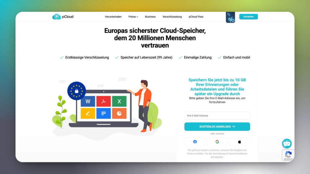 pCloud Cloud Speicher