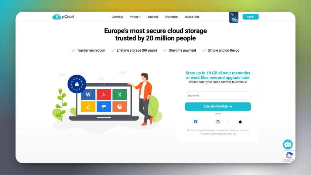 pCloud iCloud alternative