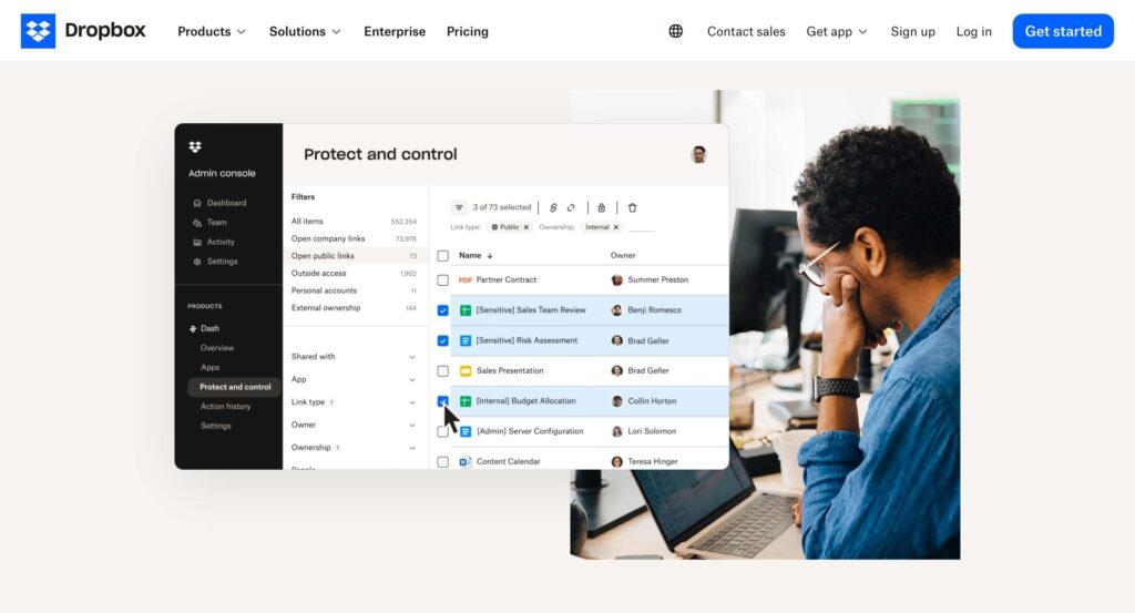 Dropbox alternative to Google Drive