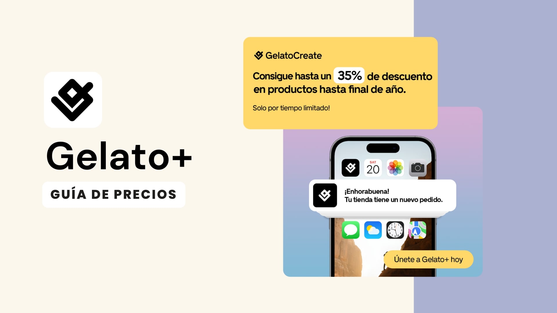 Gelato Print on Demand Precios