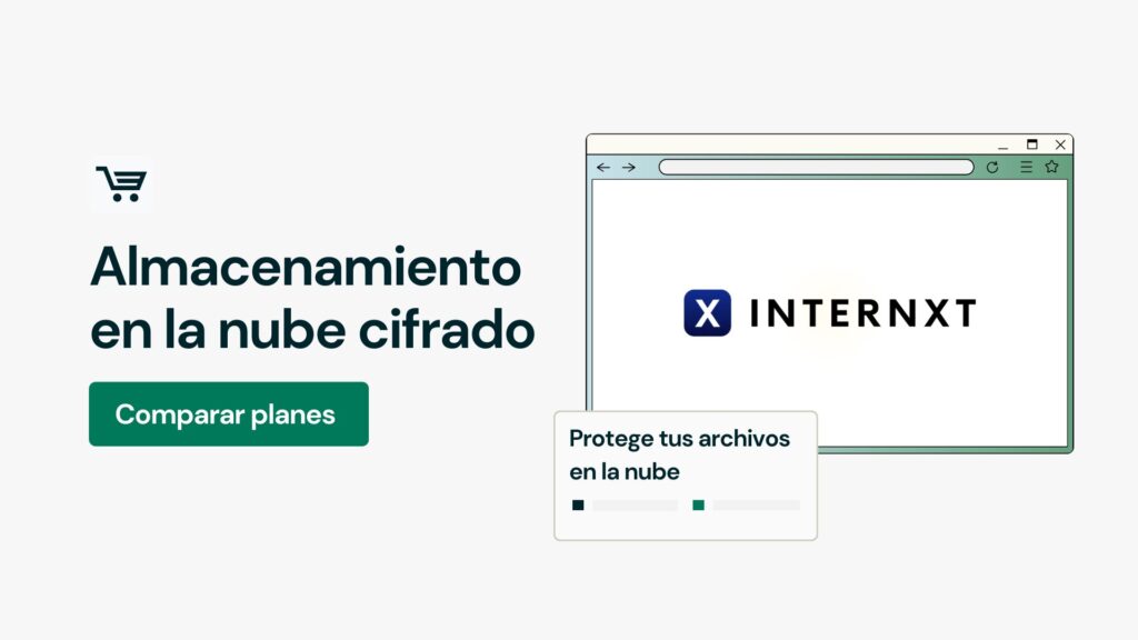 Internxt Oferta Almacenamiento en la nube