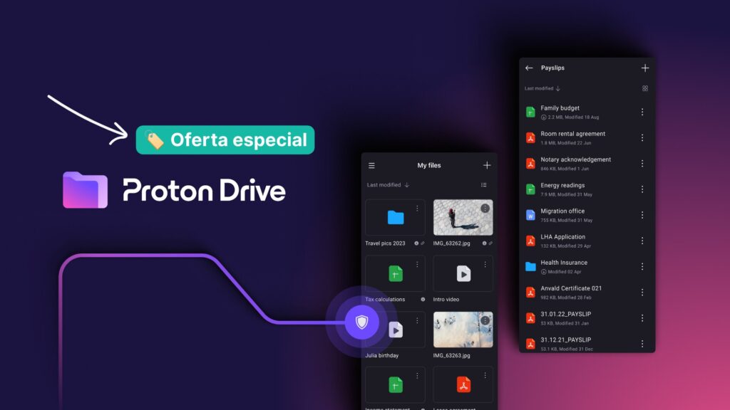 Proton Drive oferta almacenamiento en la nube