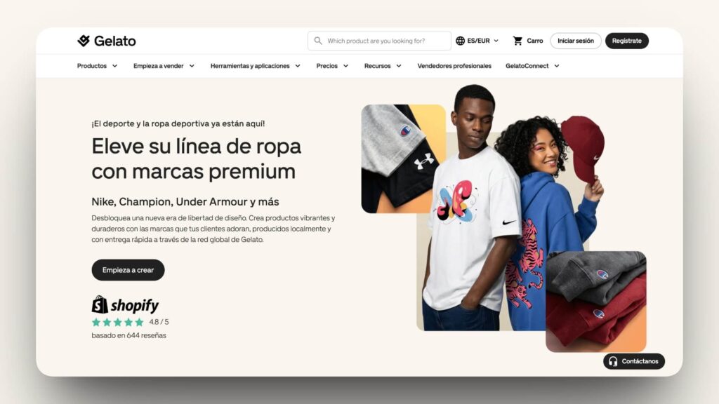 Marcas de ropa premium Gelato