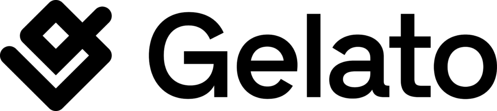 Gelato Print on Demand Logo Black