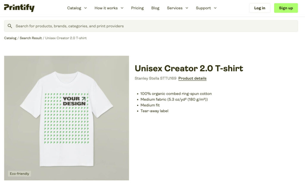 Personalized Stanley Stella T-shirts POD Printify