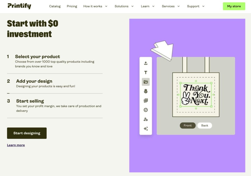 Printify how it works