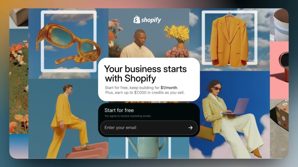 Shopify free trial