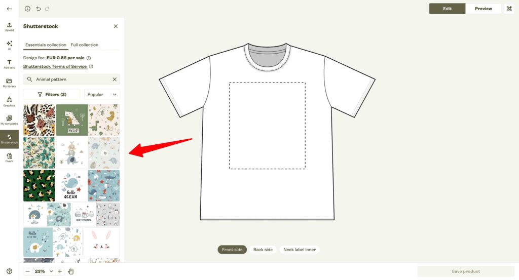 Shutterstock Printify