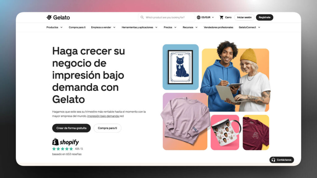 Que es Gelato Print on Demand