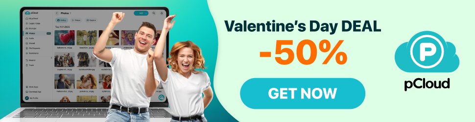 Valentines Day pCloud Banner