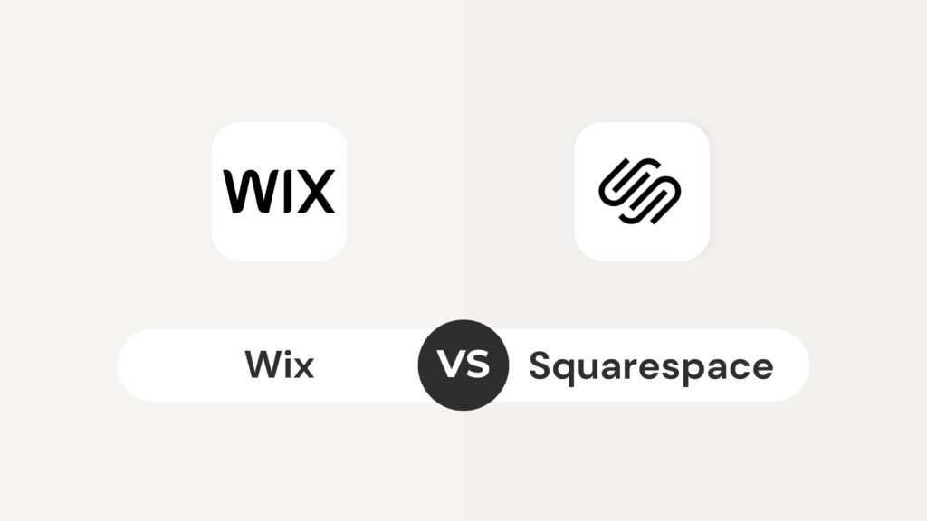 Wix vs Squarespace