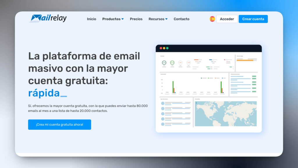 Mailrelay mejor plataforma email marketing gratis