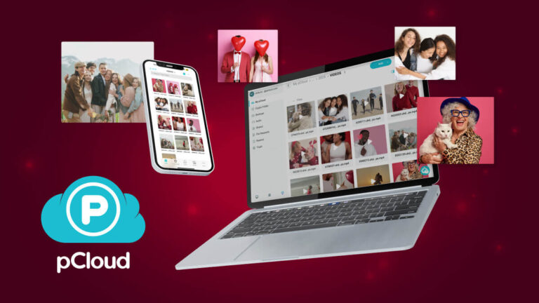 Oferta de pCloud en San Valentin