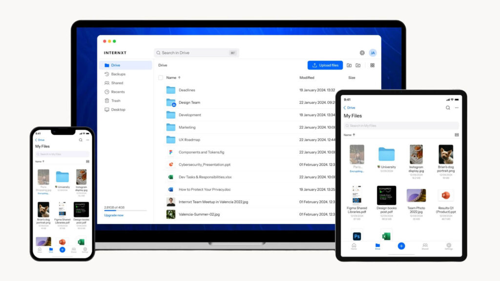 Internxt alternative to pcloud
