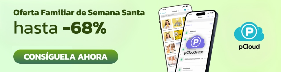 Oferta pCloud Semana Santa